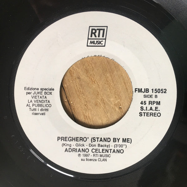 Adriano Celentano : Il Ragazzo Della Via Gluck  (7", Jukebox)