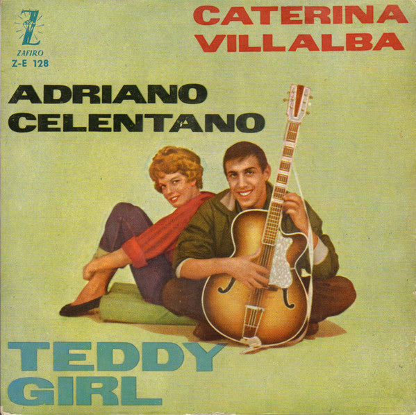Adriano Celentano / Caterina Villalba : Teddy Girl (7", EP, Mono)