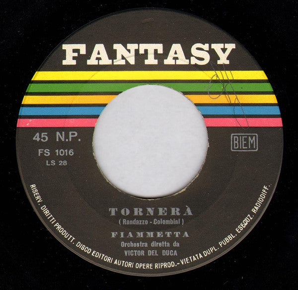 Fiammetta : Gira Al Largo (7", Single)