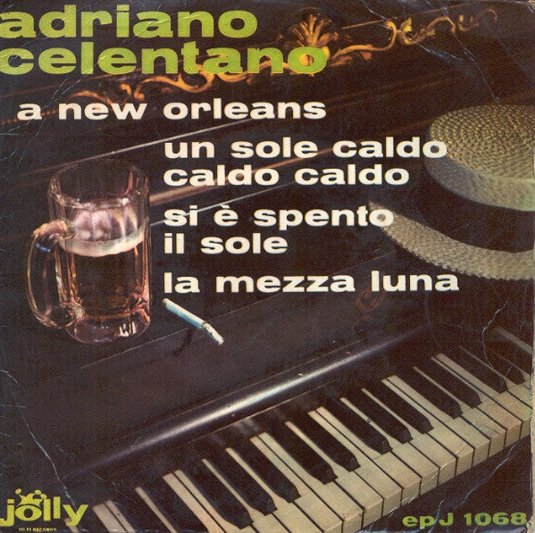 Adriano Celentano : A New Orleans (7", EP)