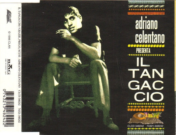 Adriano Celentano : Il Tangaccio (CD, Single, RE)