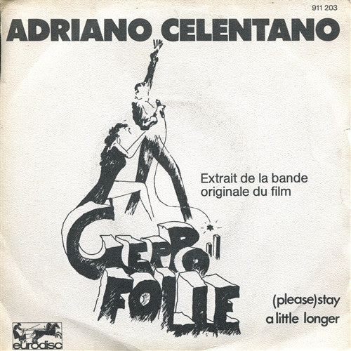 Adriano Celentano : Geppo Il Folle (7", Single)