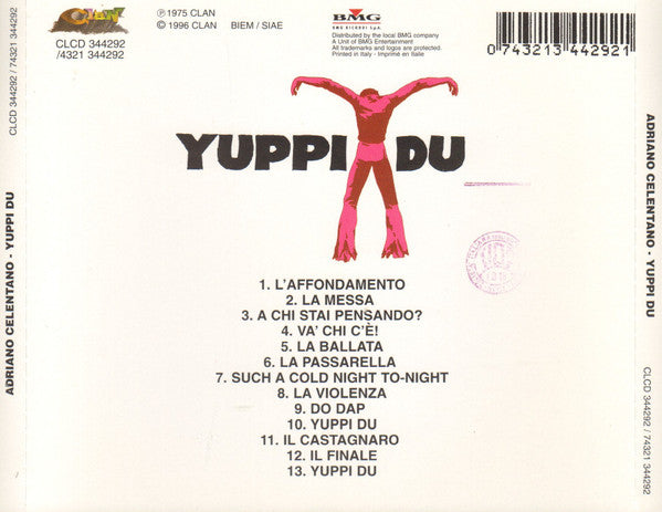 Adriano Celentano : Yuppi Du (CD, Album, RE)