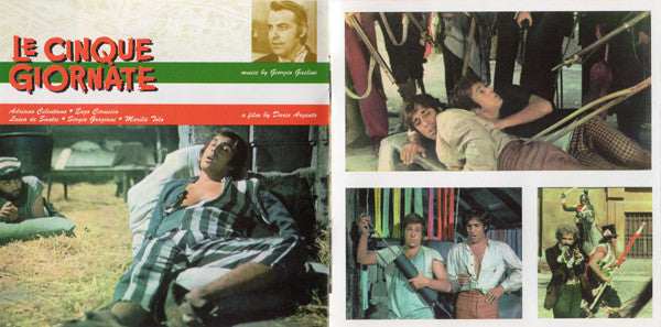 Giorgio Gaslini : Le Cinque Giornate / La Porta Sul Buio (Original Motion Picture Soundtracks) (CD, Album, Comp, Ltd)