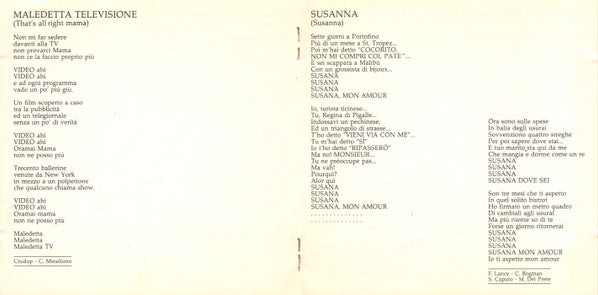 Adriano Celentano : I Miei Americani (Tre Puntini) (CD, Album, RE)