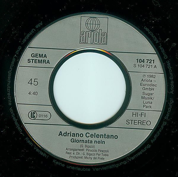 Adriano Celentano : Giornata Nein (7", Single)