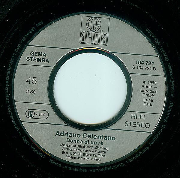 Adriano Celentano : Giornata Nein (7", Single)