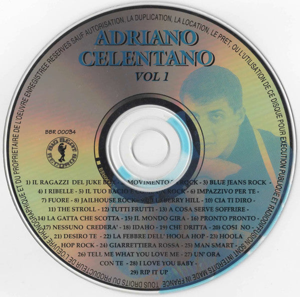 Adriano Celentano : Grands Succes Vol 1 (CD, Comp)