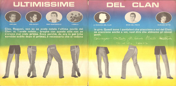 Adriano Celentano : E Voi Ballate / Due Tipi Come Noi / Sono Un Simpatico (7", Gat)