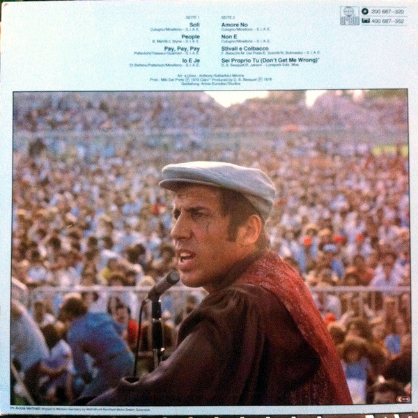Adriano Celentano : Soli (LP, Album)