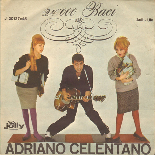 Adriano Celentano : 24.000 Baci (7", Single)
