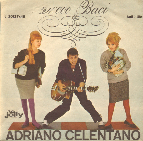 Adriano Celentano : 24.000 Baci (7", Single)