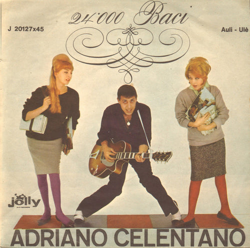 Adriano Celentano : 24.000 Baci (7", Single)