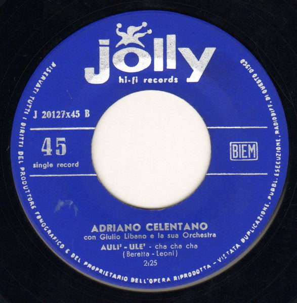 Adriano Celentano : 24.000 Baci (7", Single)