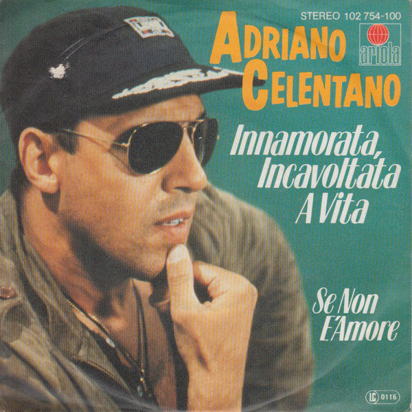 Adriano Celentano : Innamorata, Incavoltata A Vita (7", Single)