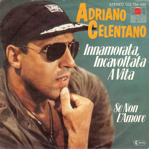 Adriano Celentano : Innamorata, Incavoltata A Vita (7", Single)