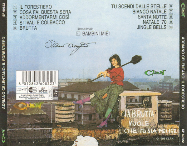 Adriano Celentano : Il Forestiero (CD, Album, RE)