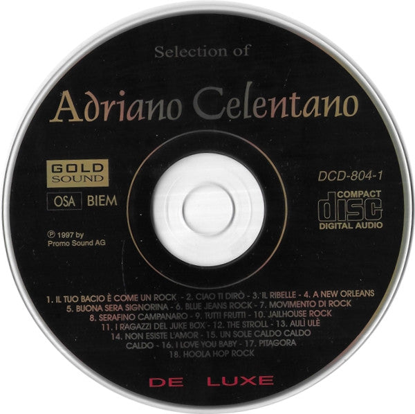 Adriano Celentano : Selection Of Adriano Celentano (2xCD, Comp, RP)