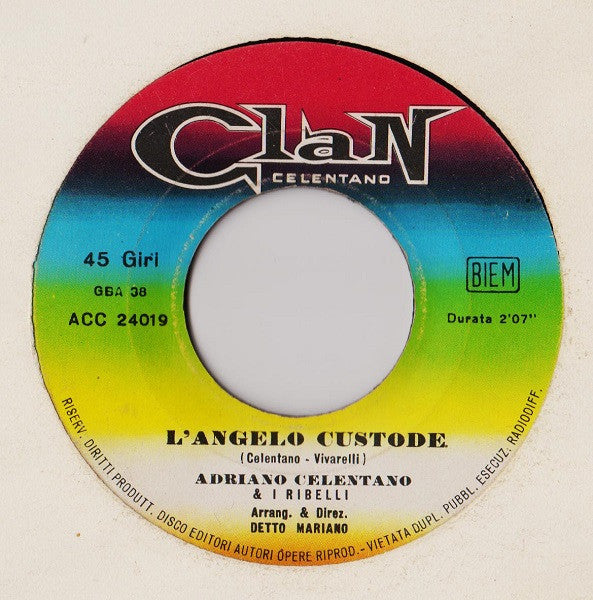 Adriano Celentano : Bambini Miei (7", Gat)