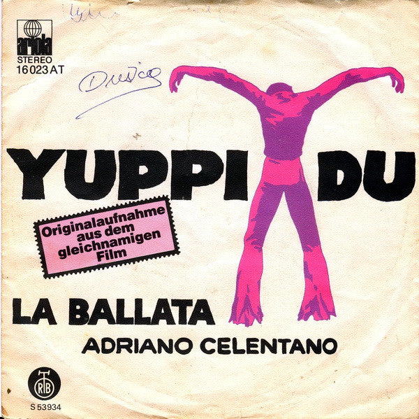 Adriano Celentano : Yuppi Du (7", Single)