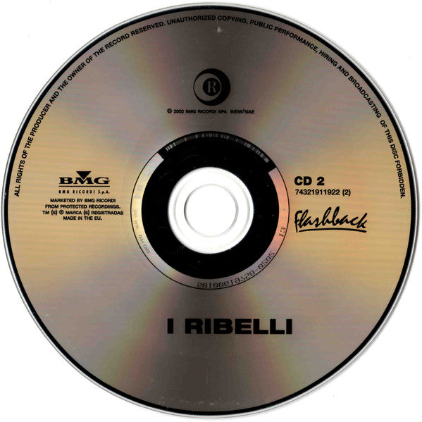 I Ribelli : I Grandi Successi Originali (2xCD, Comp)
