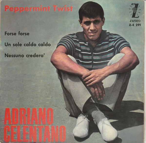 Adriano Celentano : Peppermint Twist (7", EP, Mono)