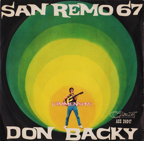 Don Backy : L'Immensità (7")
