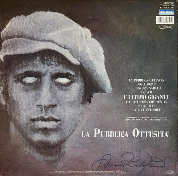 Adriano Celentano : La Pubblica Ottusità (LP, Album)