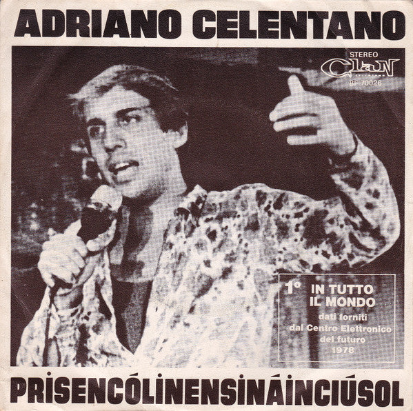 Adriano Celentano : Prisencólinensináinciúsol (7")