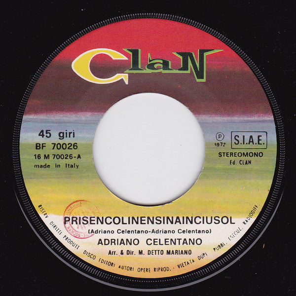 Adriano Celentano : Prisencólinensináinciúsol (7")