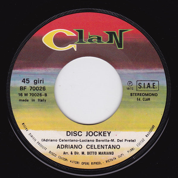 Adriano Celentano : Prisencólinensináinciúsol (7")