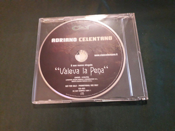 Adriano Celentano : Valeva La Pena (CD, Single, Promo)