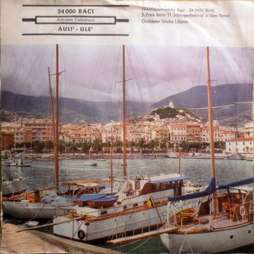 Adriano Celentano : 24 000 Baci (7", Mono)