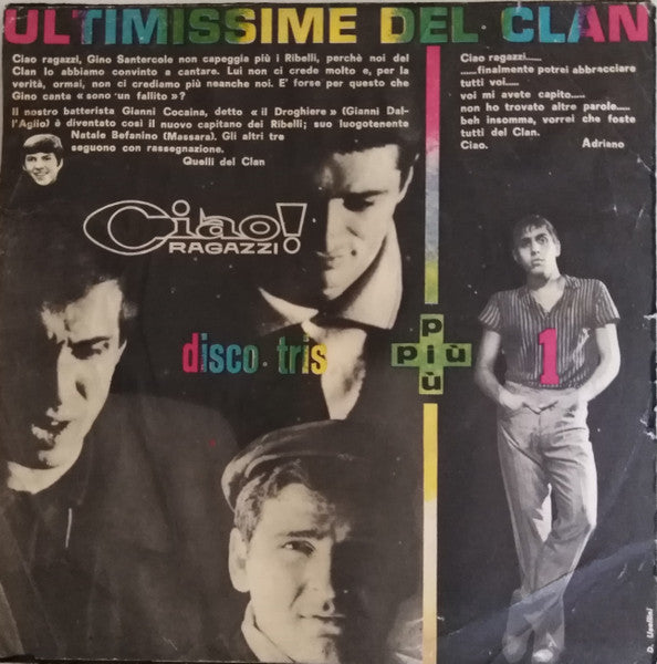 Adriano Celentano / Don Backy / Gino Santercole : Tris + 1 (7", EP, Non)