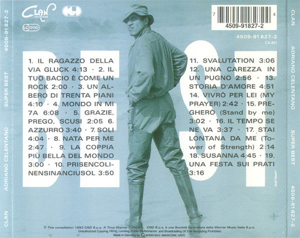 Adriano Celentano : Super Best (CD, Comp)