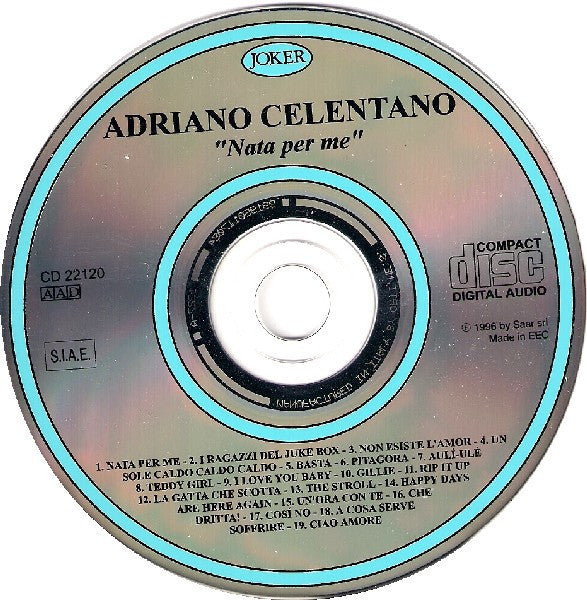 Adriano Celentano : Adriano Celentano (3xCD, Comp, RE + Box)
