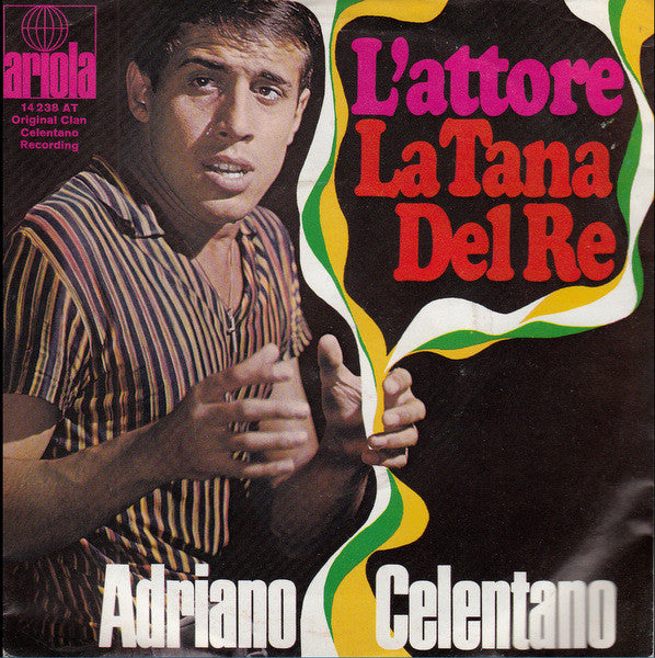 Adriano Celentano : L'attore (7", Single, Mono)
