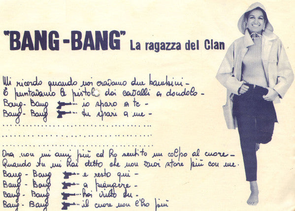 Milena Cantù : Bang Bang / Che Importa A Me (7")