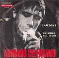 Adriano Celentano : Canzone / Un Bimbo Sul Leone (7", Mono)