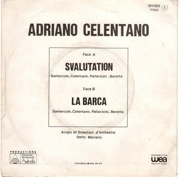 Adriano Celentano : Svalutation (7", Single)
