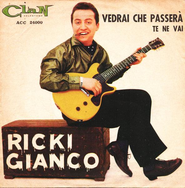 Ricki Gianco* : Adriano Celentano Presenta Ricki Gianco (7")