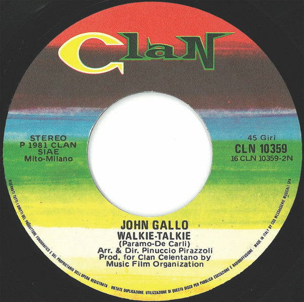 Gianni Gallo : Mondialpol-Man (7")