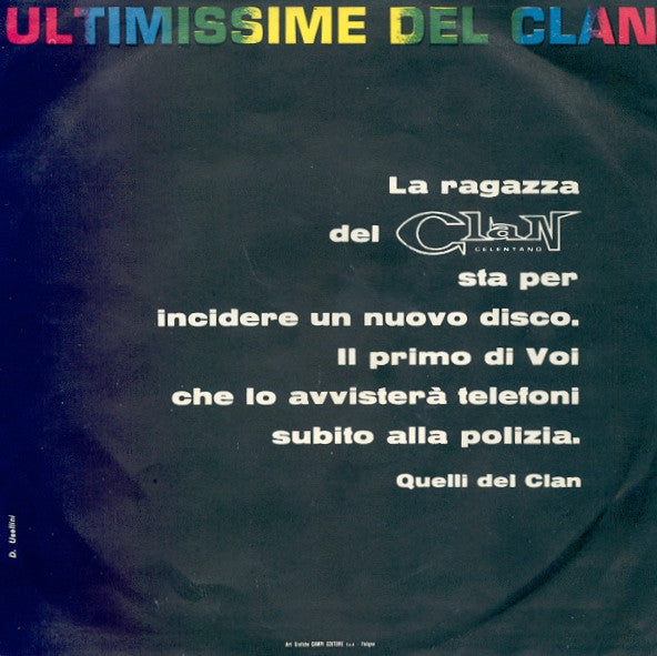 Don Backy : Io Che Giro Il Mondo (7")