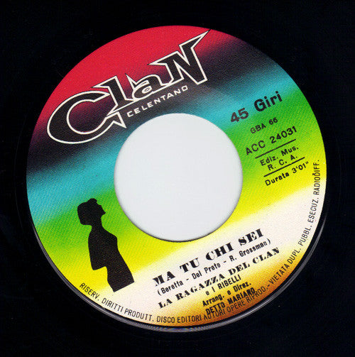 La Ragazza Del Clan : Ma Tu Chi Sei (7", Single, Gat)