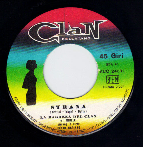 La Ragazza Del Clan : Ma Tu Chi Sei (7", Single, Gat)
