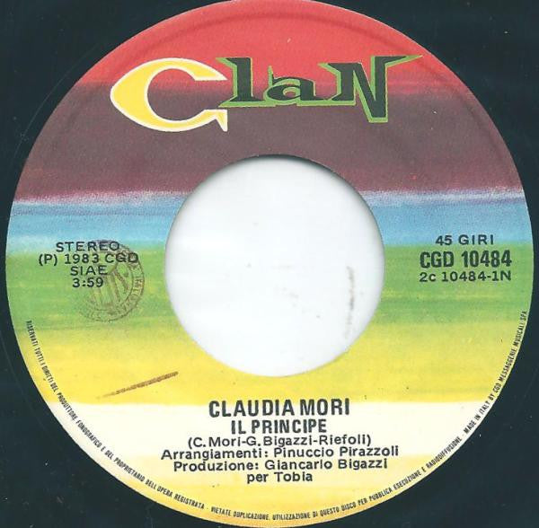 Claudia Mori : Il Principe (7")