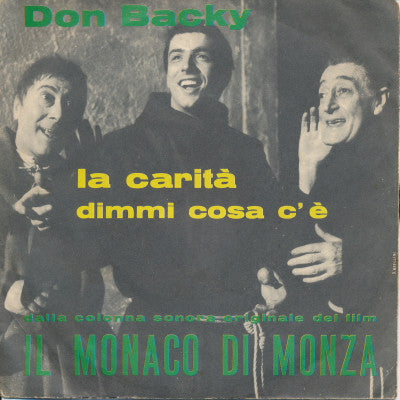 Don Backy E I Ribelli : Amico (7", Gat)