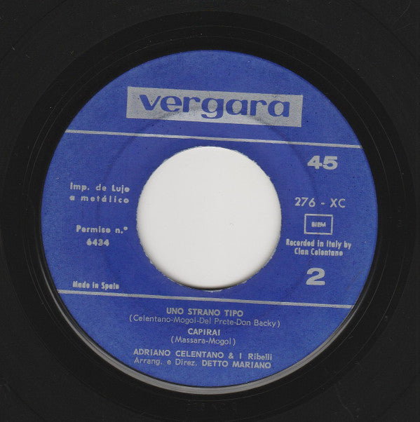 Adriano Celentano : Bambini Miei (7", EP)