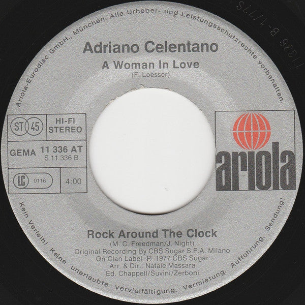 Adriano Celentano : Don't Play That Song (7", Single)
