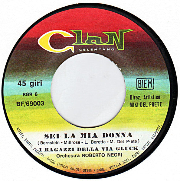 I Ragazzi Della Via Gluck : Vola, Vola, Vola (7")